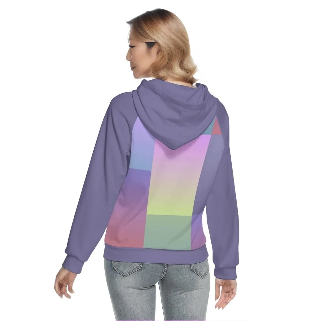 Paxx 2 Womens Hoodie With Raglan Sleeve