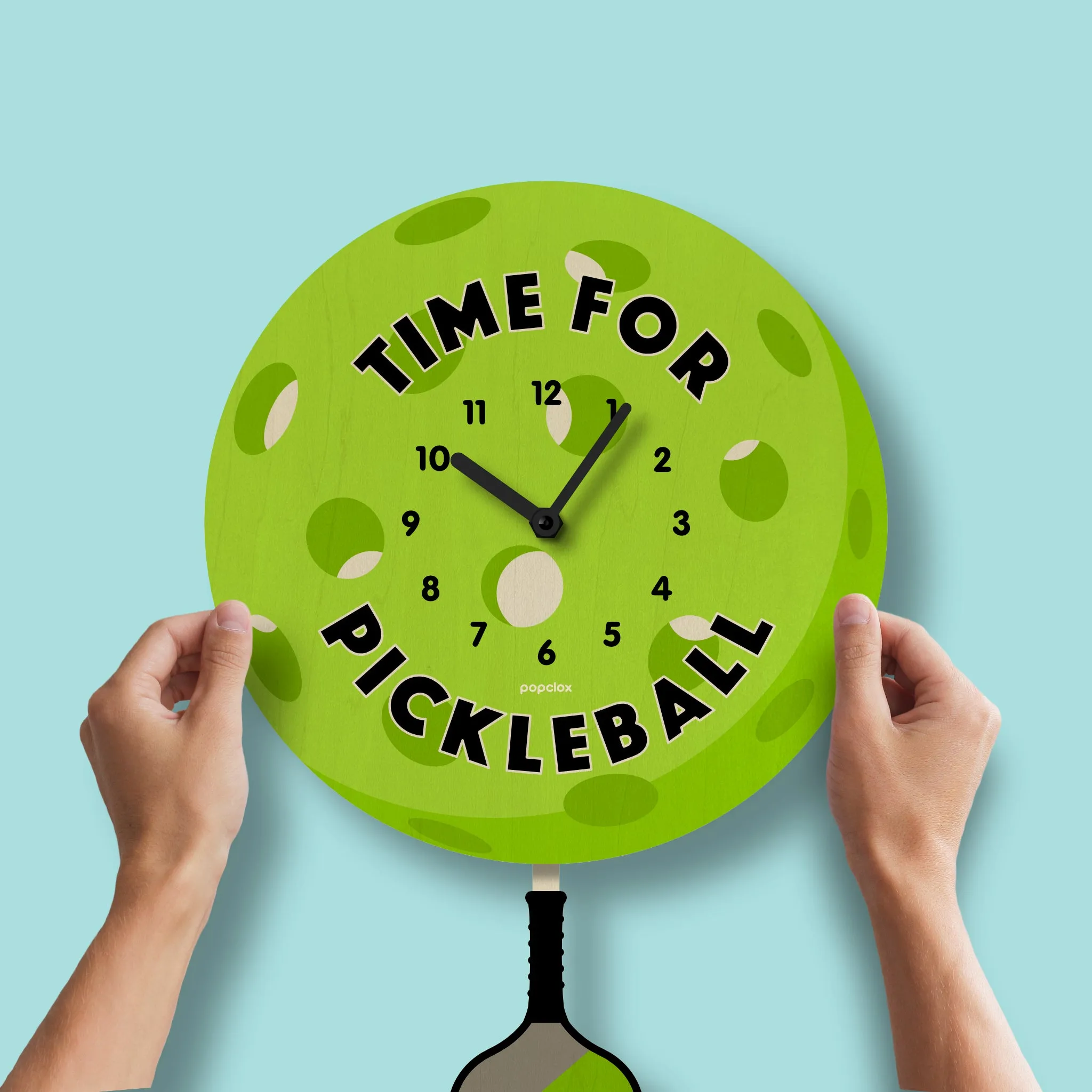 pickleball - pendulum clock