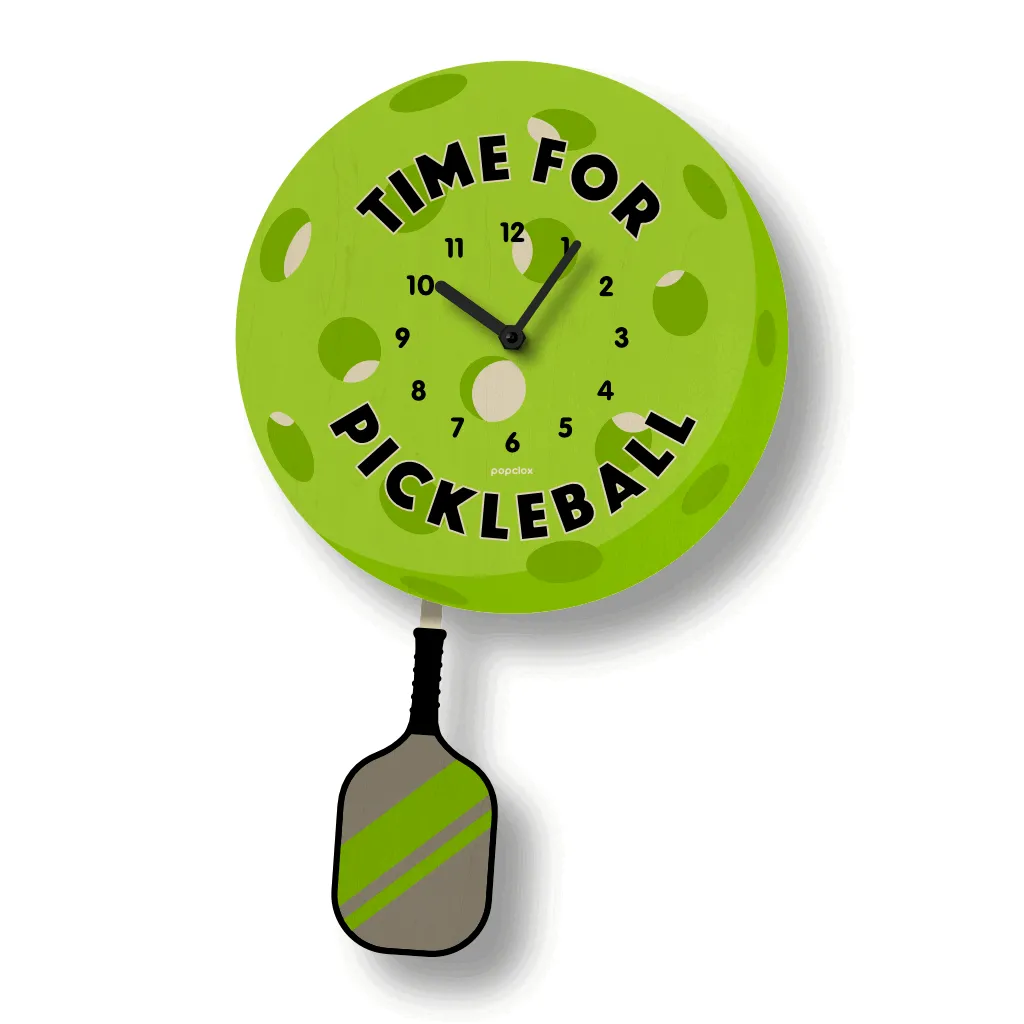 pickleball - pendulum clock