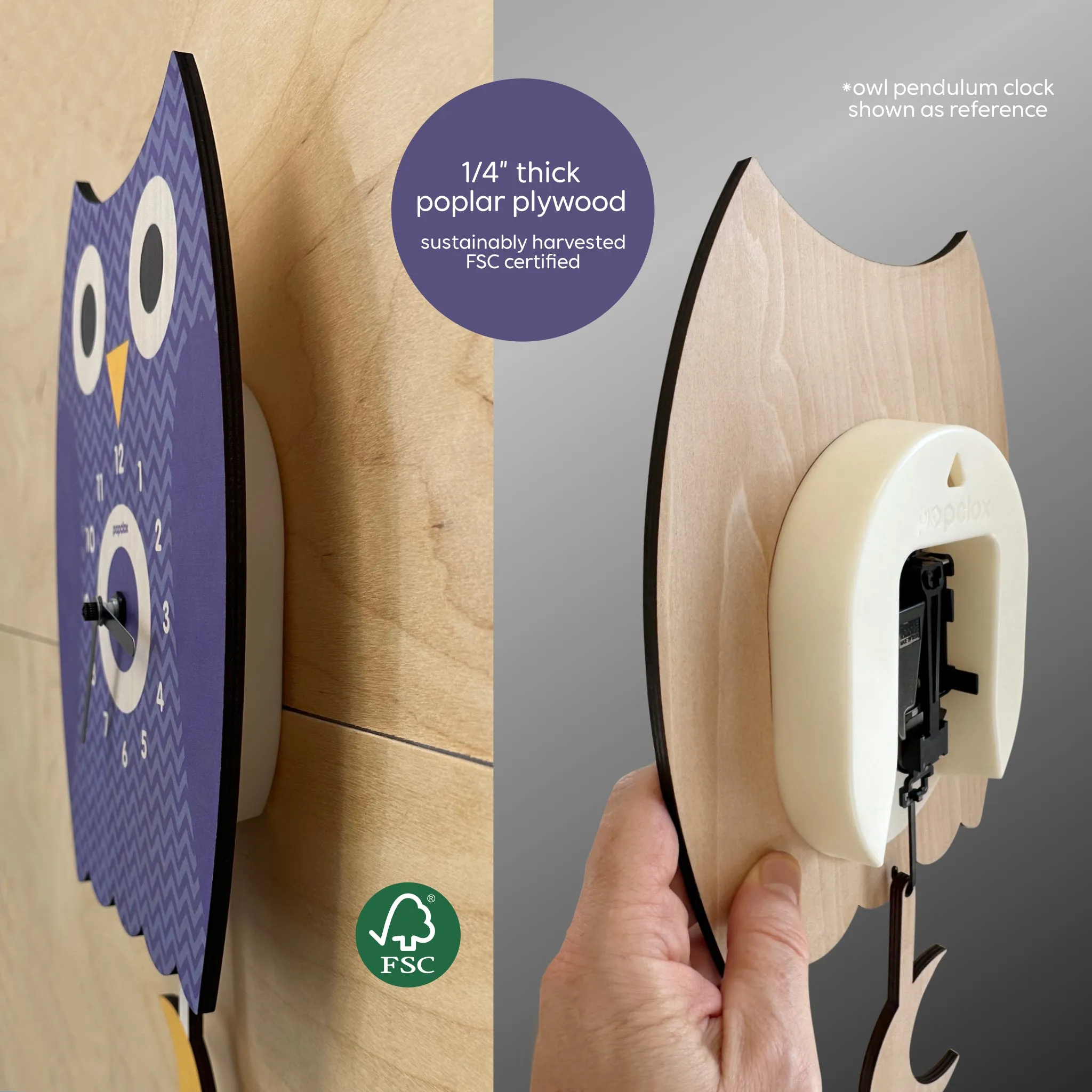 pickleball - pendulum clock