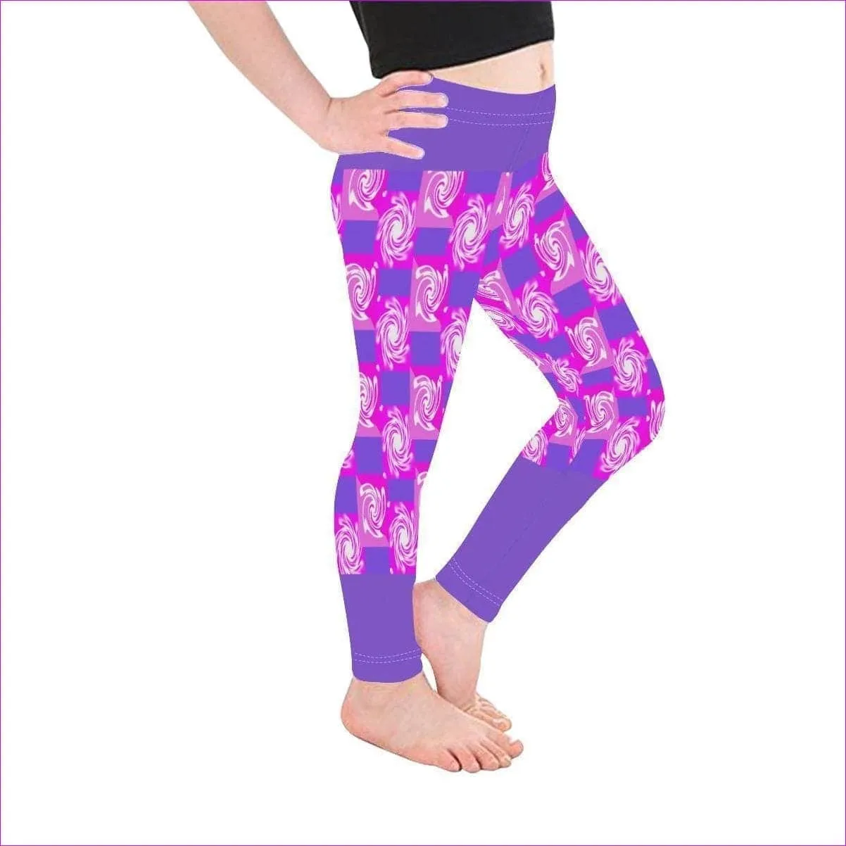 Pink Whirlwind Kids 2T - 6X Leggings