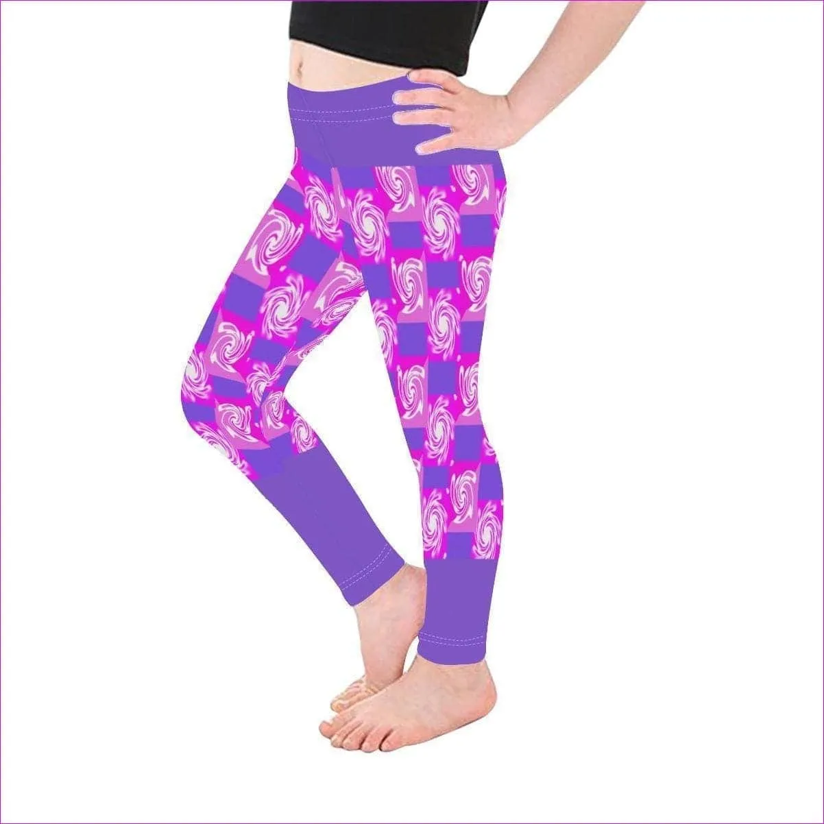 Pink Whirlwind Kids 2T - 6X Leggings