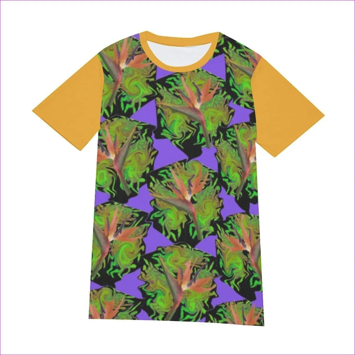 Psychedelic Paradise Men's O-Neck T-Shirt | 100% Cotton