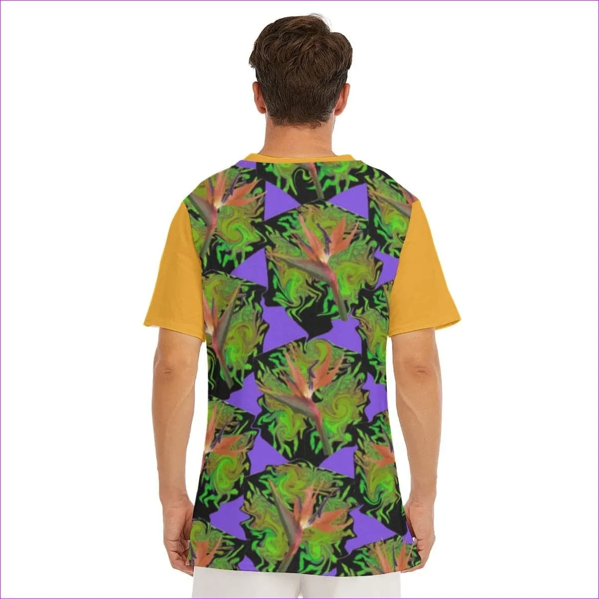 Psychedelic Paradise Men's O-Neck T-Shirt | 100% Cotton