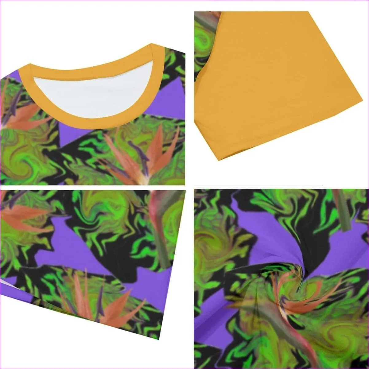 Psychedelic Paradise Men's O-Neck T-Shirt | 100% Cotton