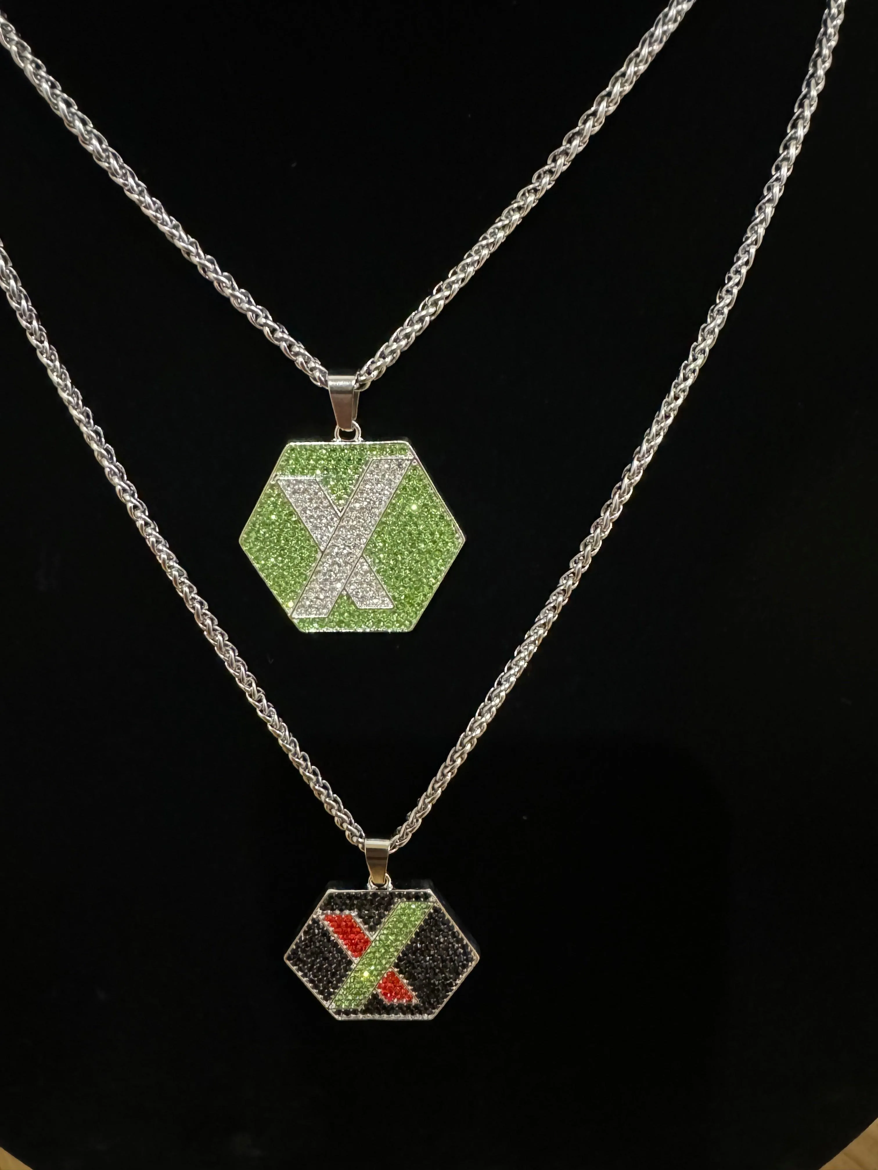 PulseX and INC Double Sided Necklace