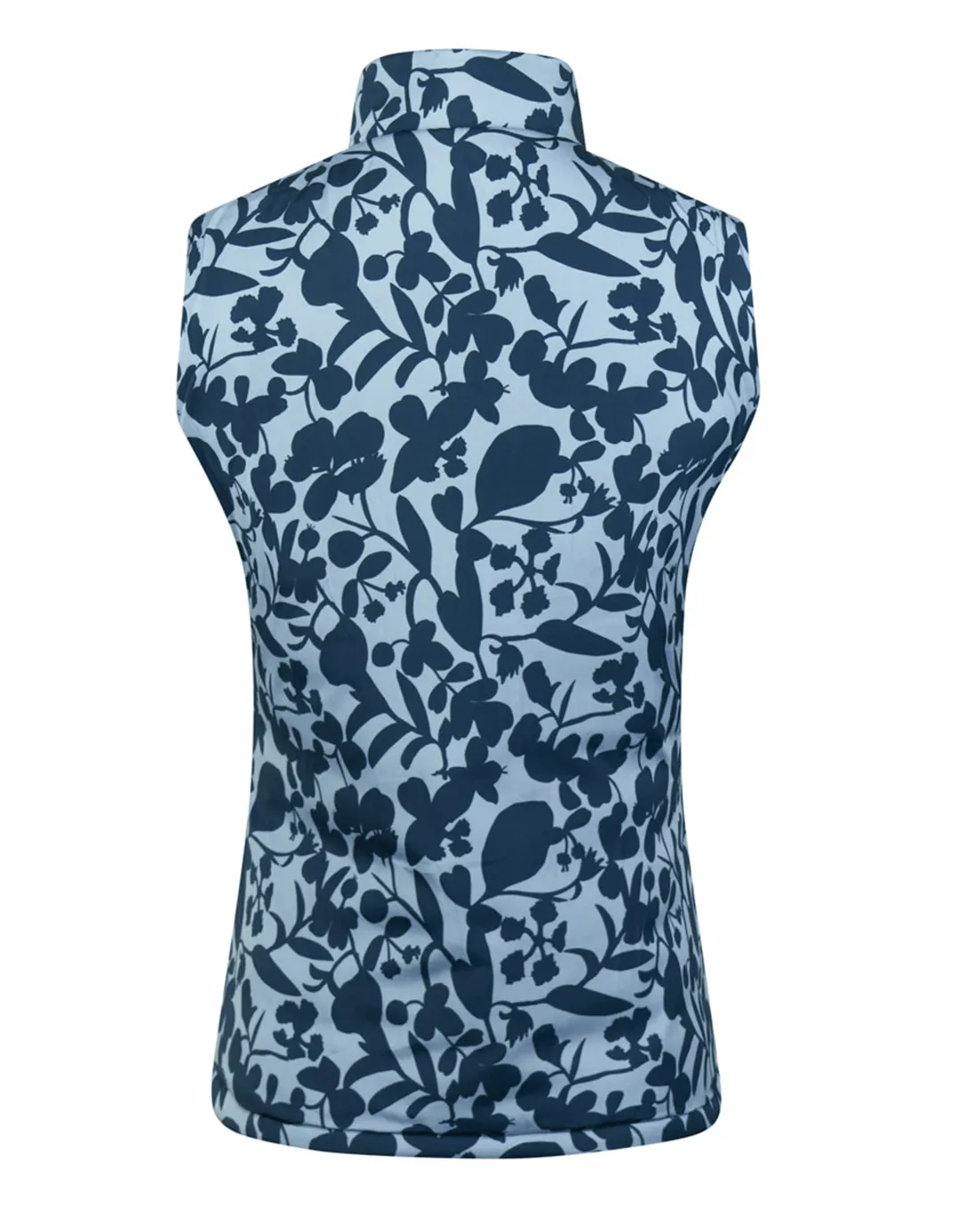 PURE GOLF Eve Reversible Vest 406 Midnight Rose Navy