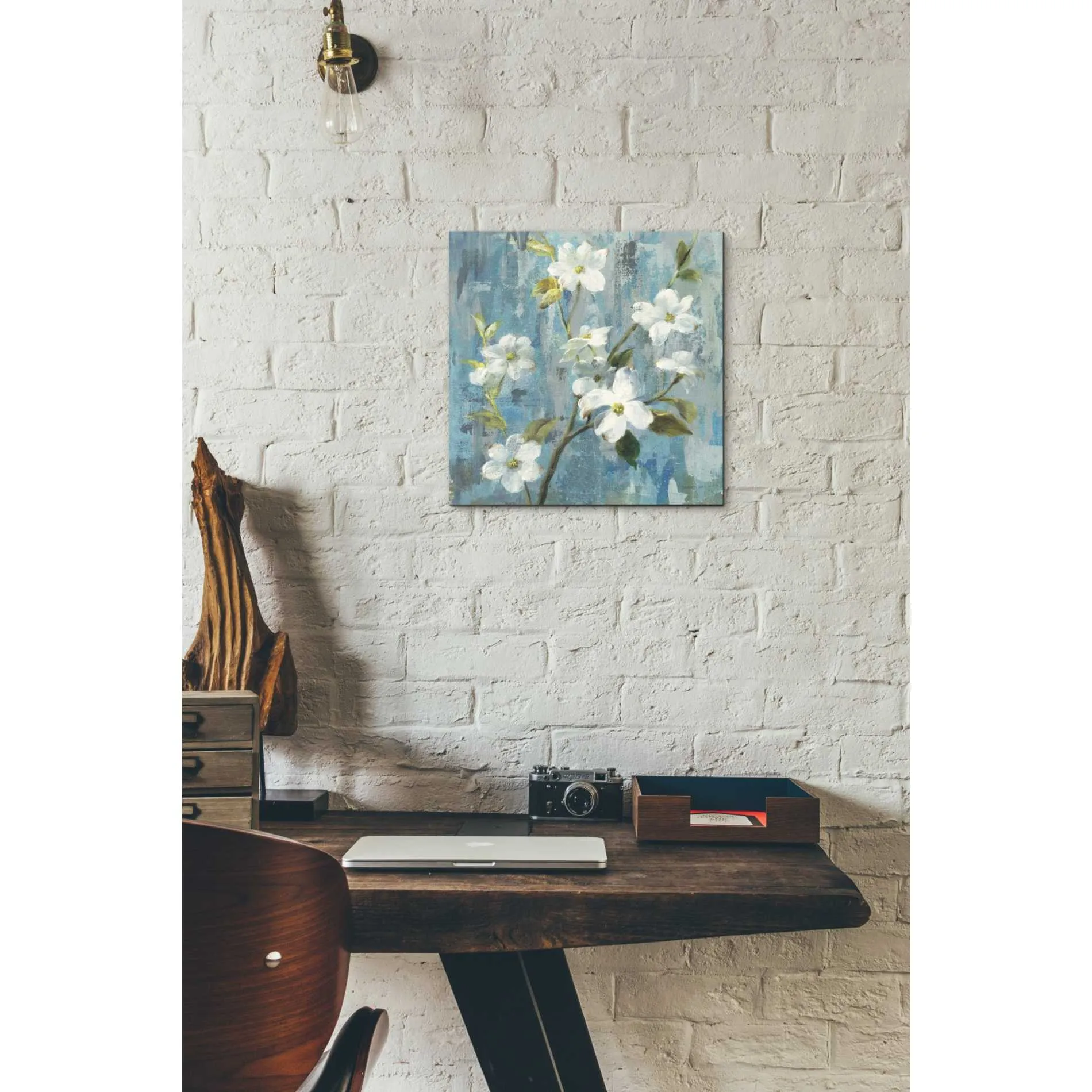 "Graceful Magnolia I" by Danhui Nai, Giclee Canvas Wall Art