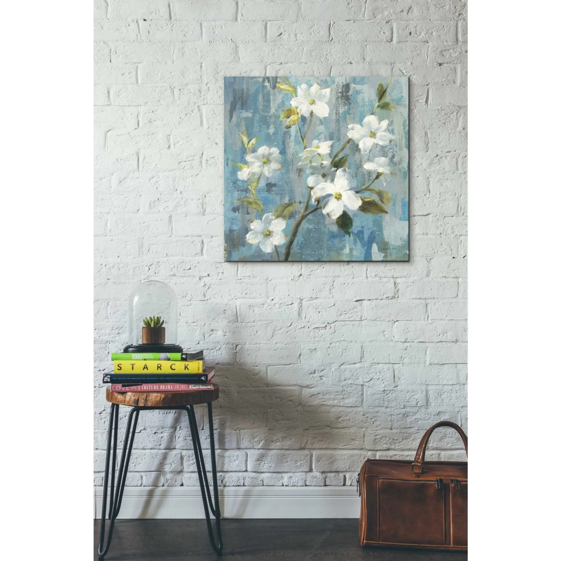 "Graceful Magnolia I" by Danhui Nai, Giclee Canvas Wall Art