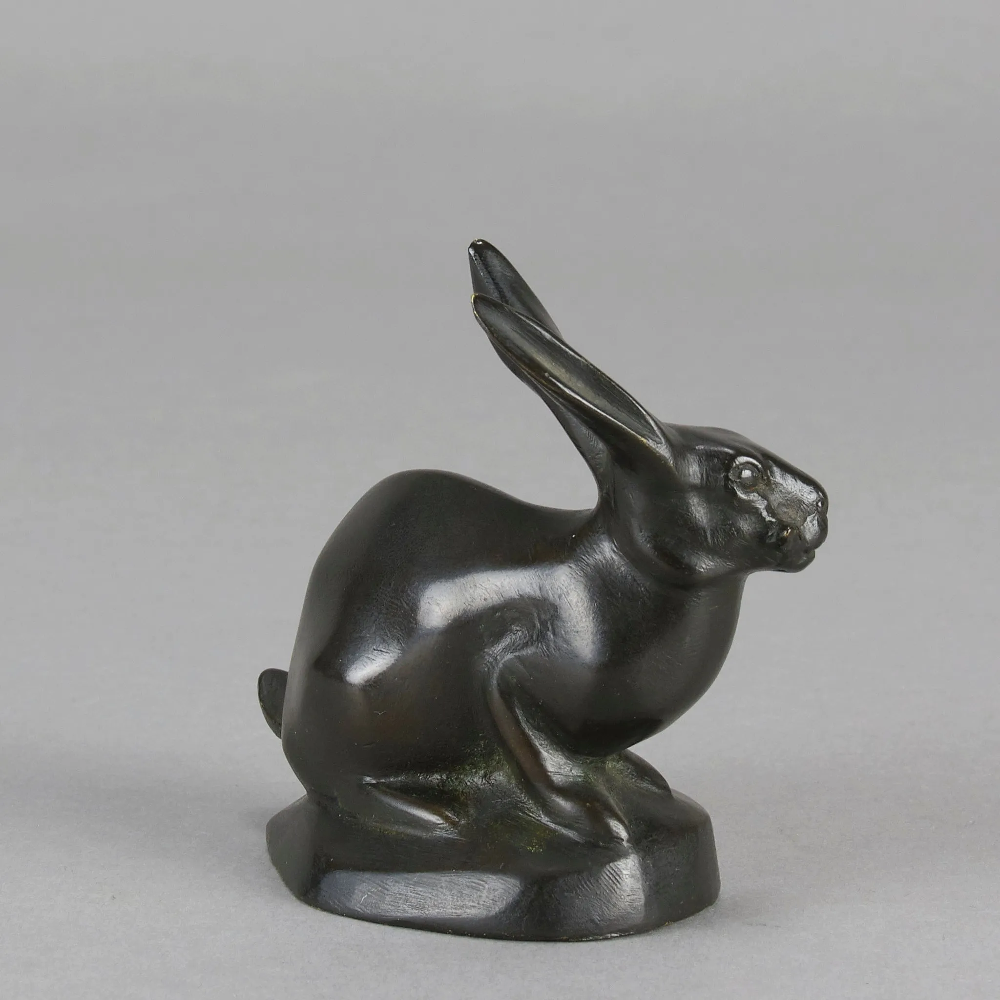 "Lapin Assis" By Irénée Rochard