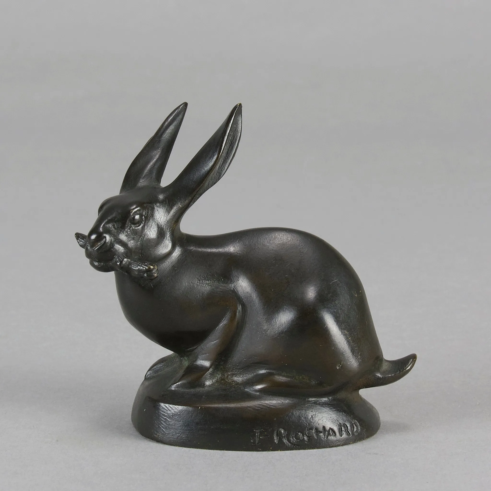 "Lapin Assis" By Irénée Rochard