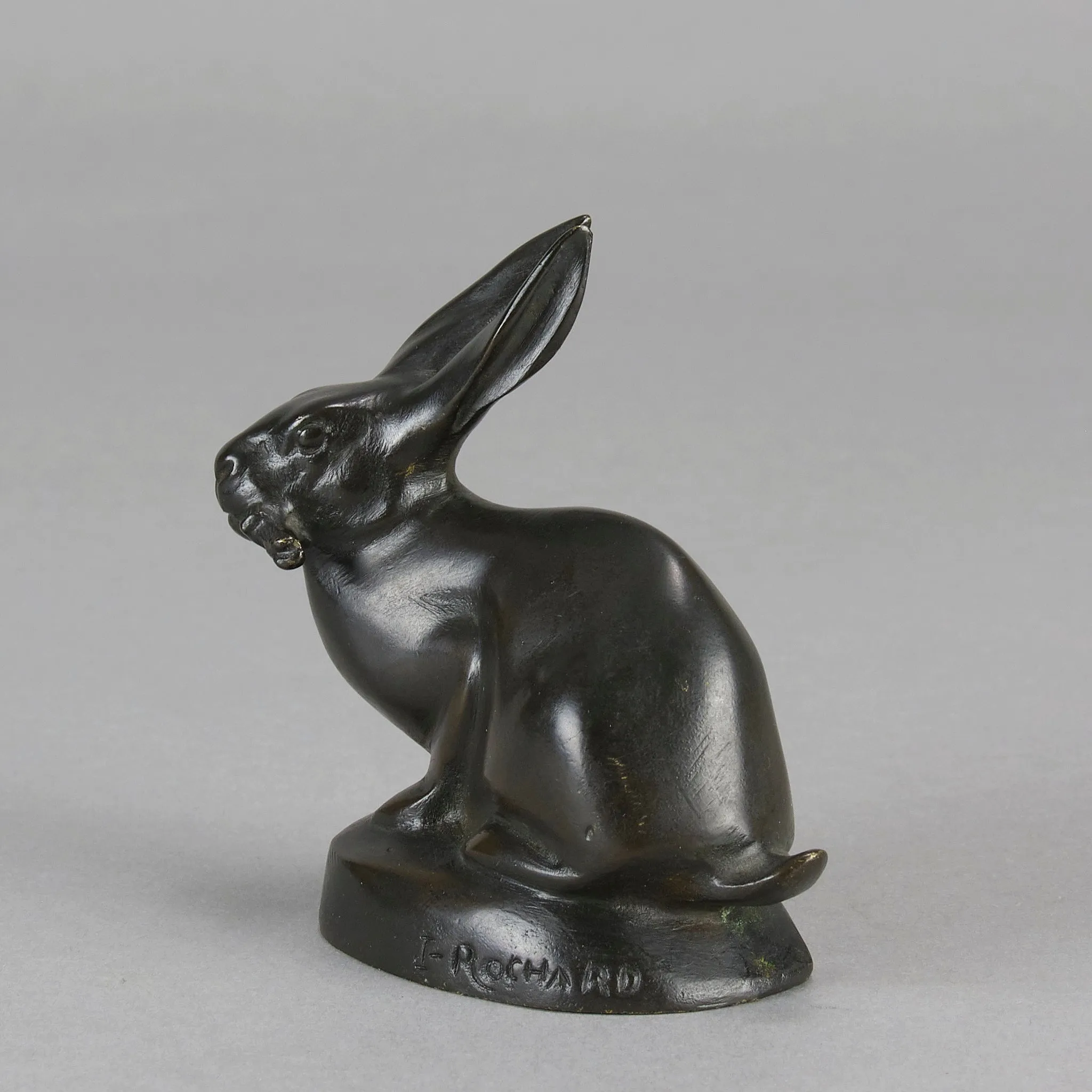 "Lapin Assis" By Irénée Rochard