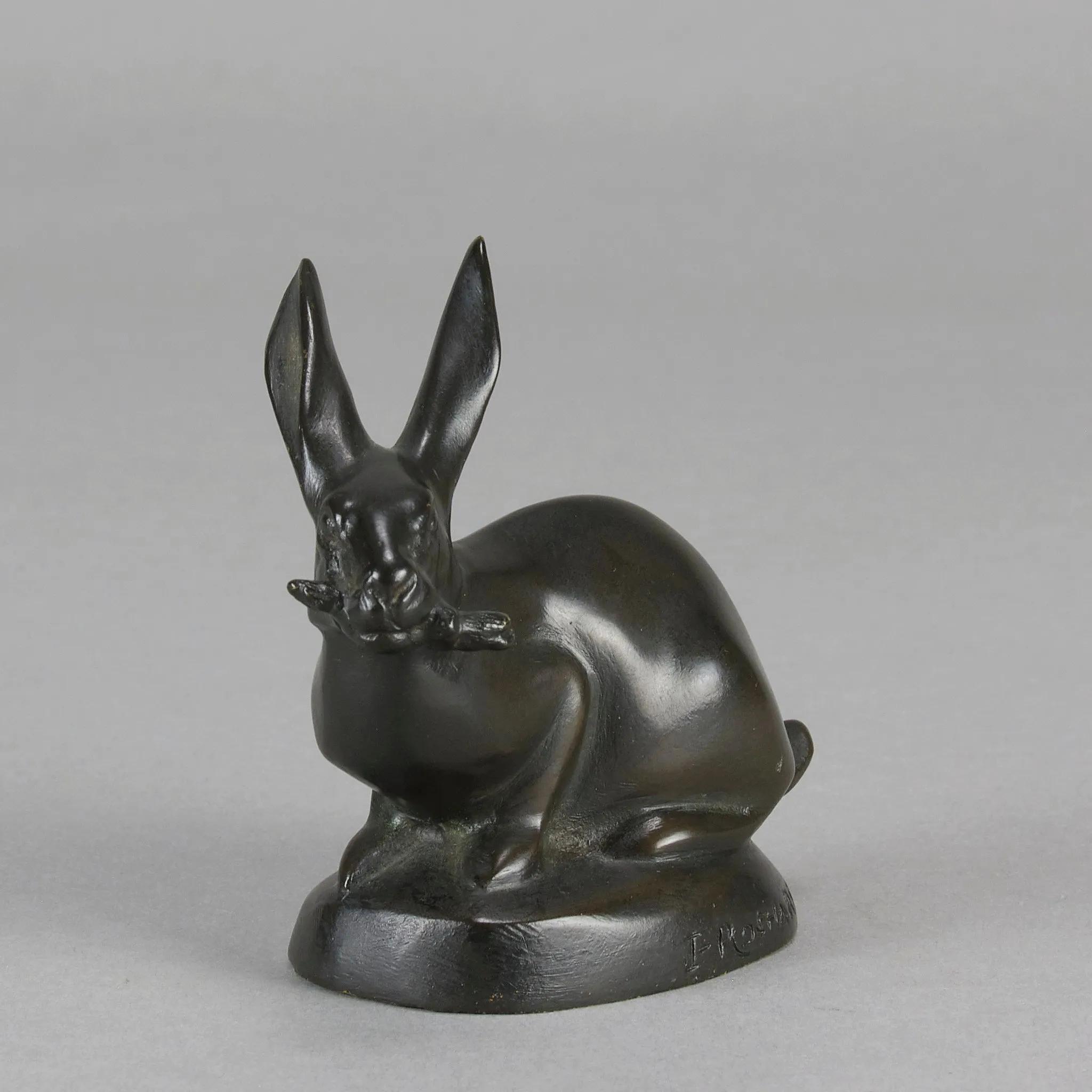 "Lapin Assis" By Irénée Rochard