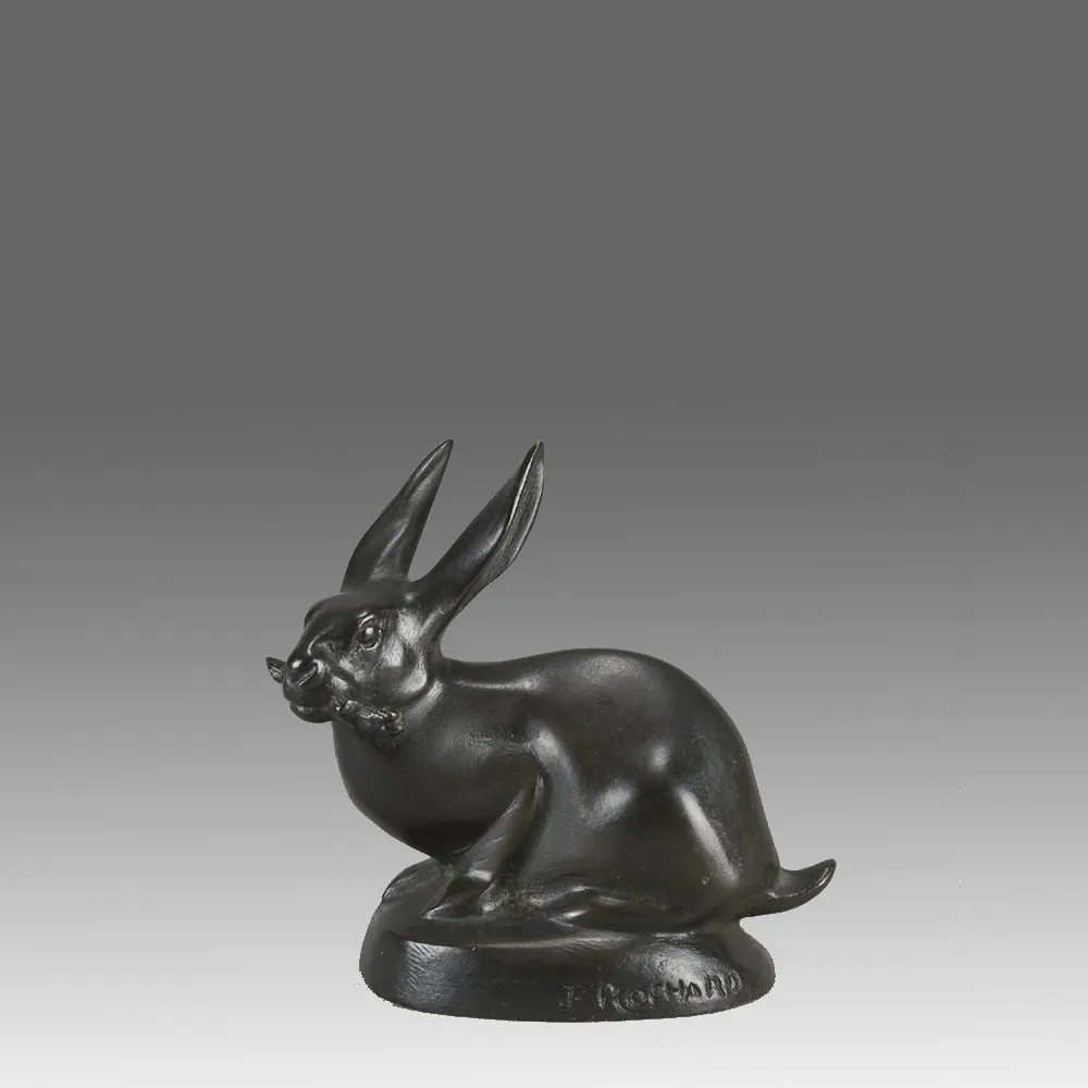 "Lapin Assis" By Irénée Rochard