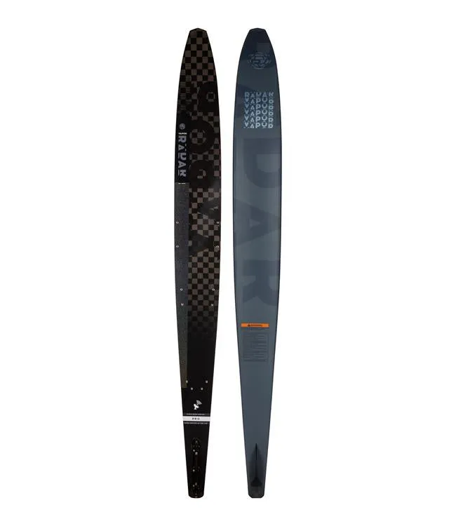 Radar Vapor Pro Build Slalom Ski with Vector Boa Boot & RTP (2024) - Gun Metal