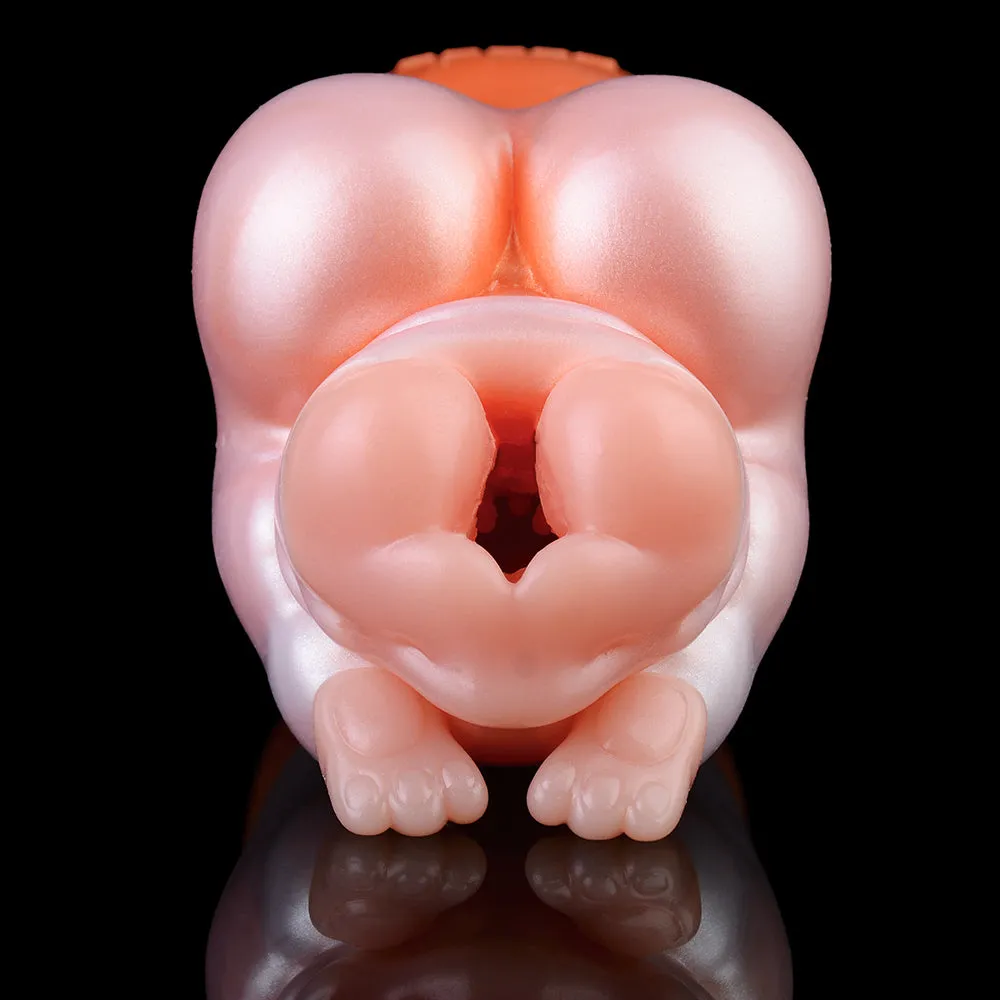 Realistic Rabbit Pocket Pussy Male Masturbator - Lifelike Animal Penis Masturbation Cup Sex Toy for Men