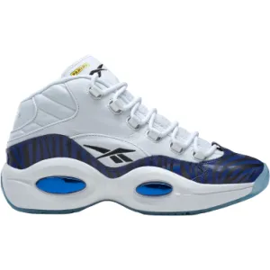 Reebok Men's Panini Question Mid Basketball Shoes - Ftwr White / Classic Cobalt / Core Black