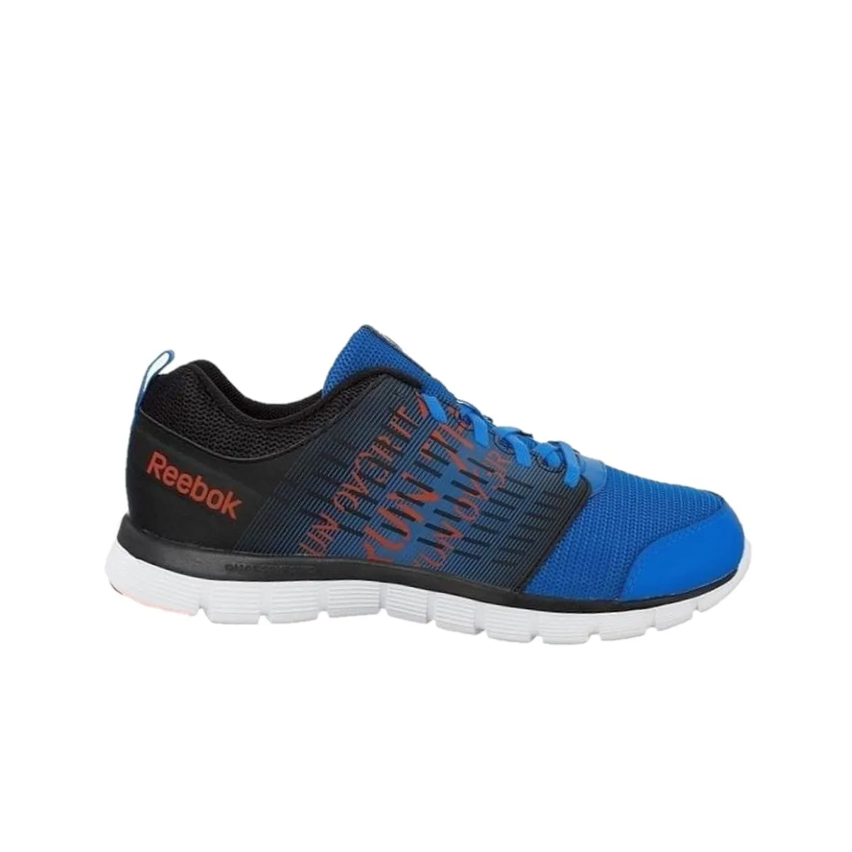 REEBOK V67320 Z DUAL RUSH 2.5 JR'S (Medium) Blue/Black Leather Running Shoes