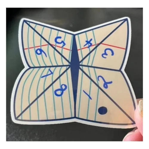 Retro: Cootie Catcher - Sticker