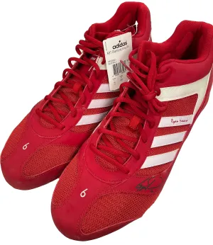 Ryan Howard Autographed Team Issued Adidas AST Diamond King w/Wht 6 Cleats - Player's Closet Project