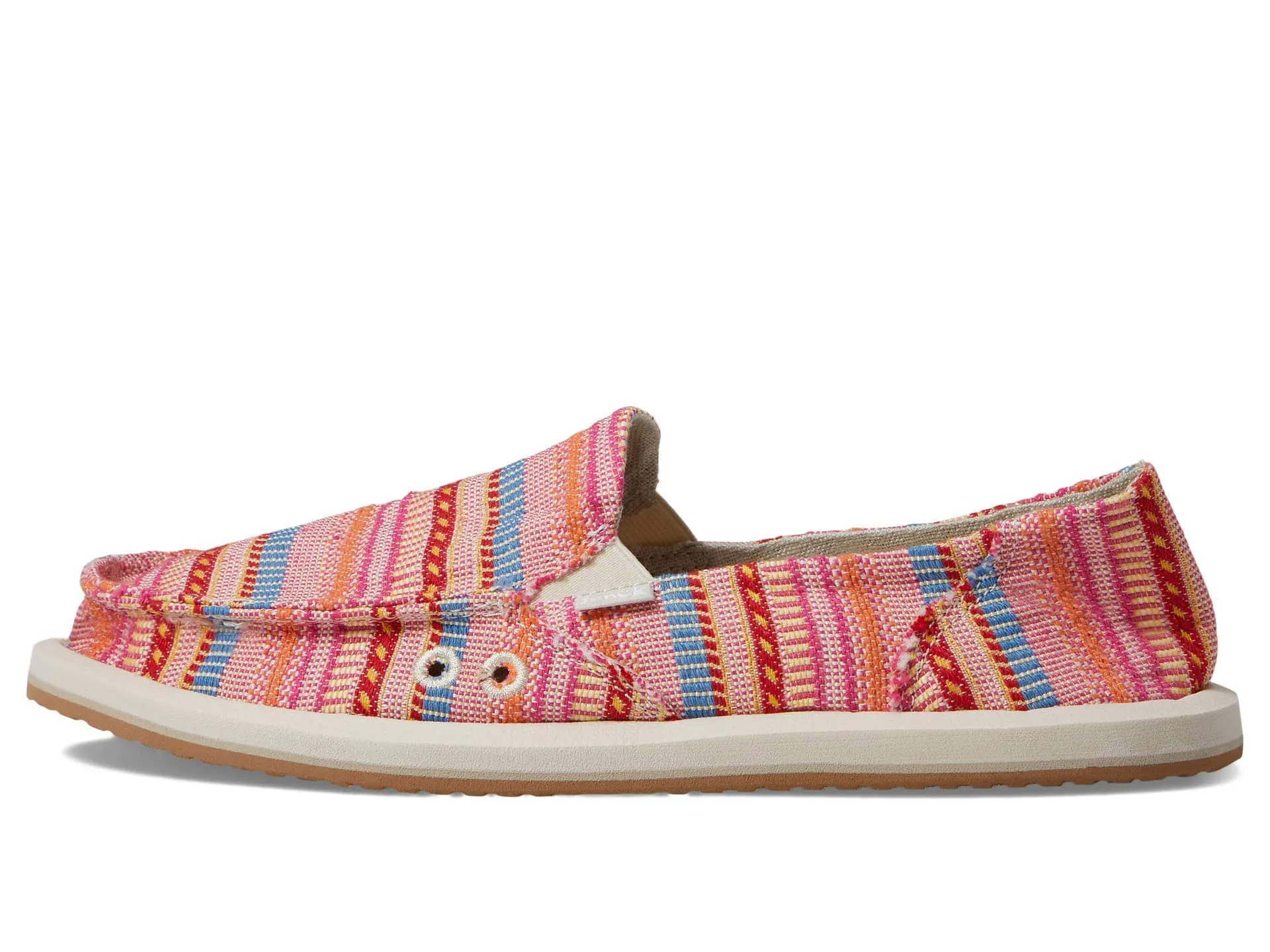 Sanuk Women's Donna Blanket, Red Multi