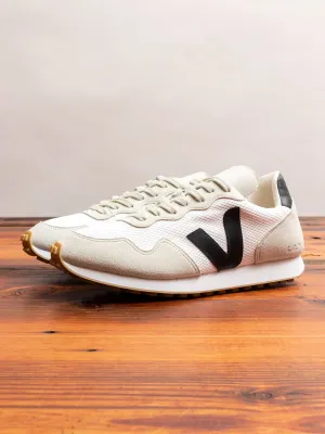 SDU Rec Sneaker in White Black Natural