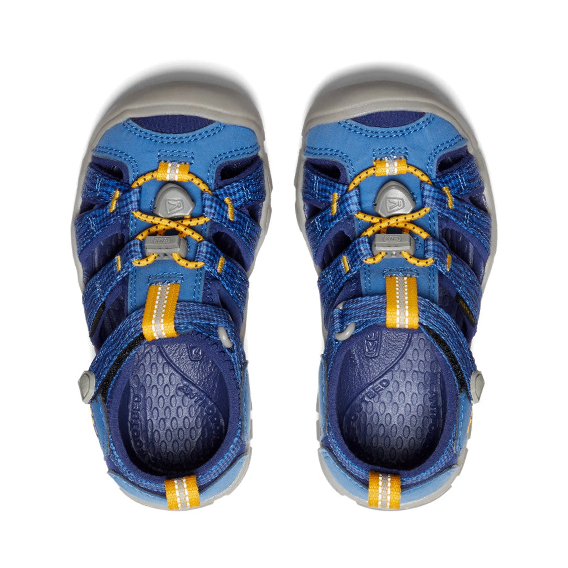 Seacamp II Kids' CNX Active Sandal - Bright Cobalt/Yellow