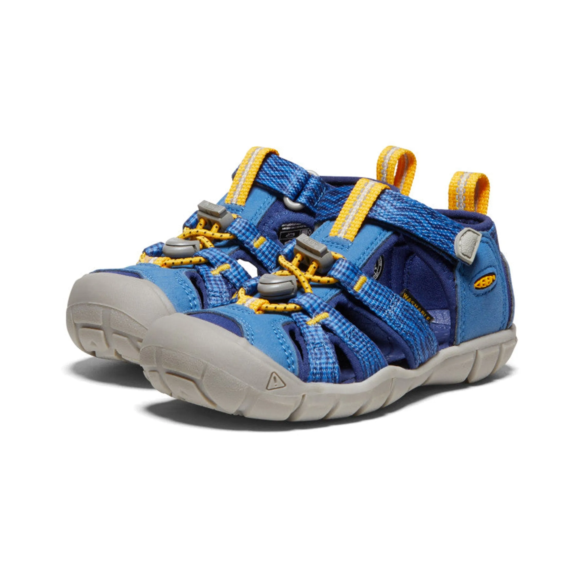 Seacamp II Kids' CNX Active Sandal - Bright Cobalt/Yellow