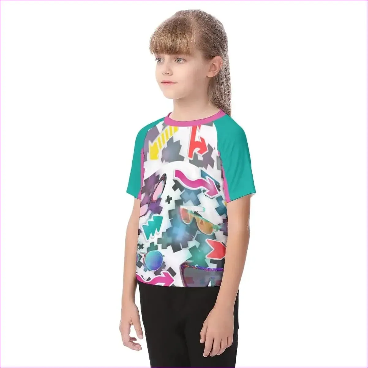 Shades Kids Raglan Sleeve T-shirt