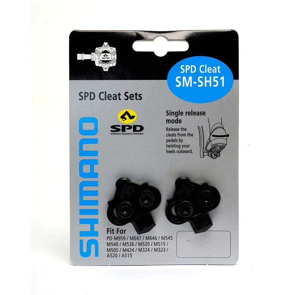 Shimano SH51MTB SPD Cleats Single Release