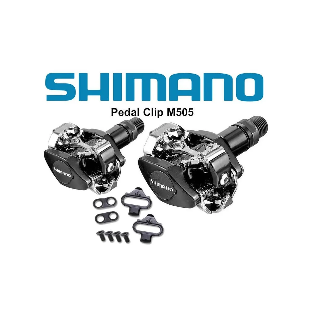 Shimano SPD M505 MTB Pedals Black