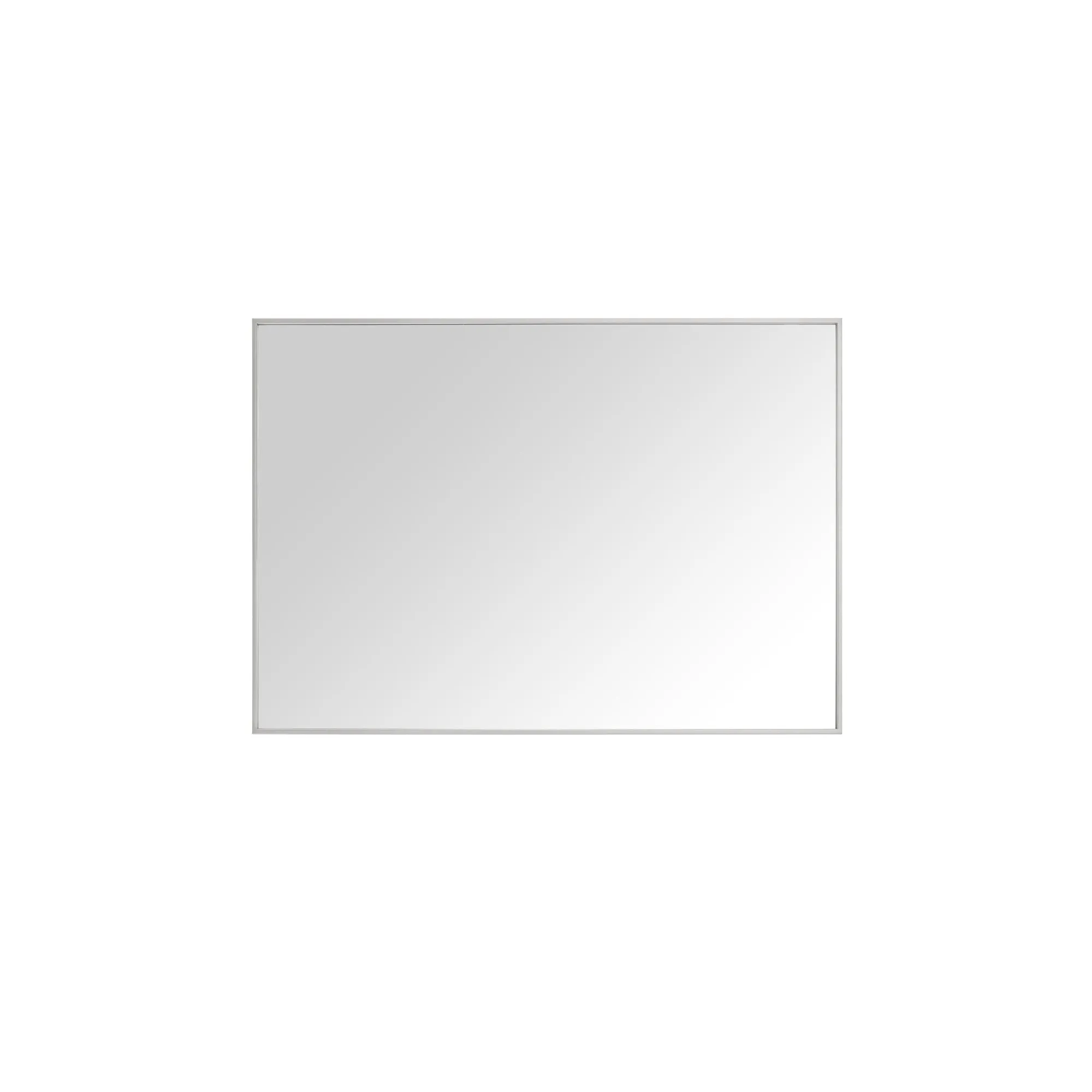 Sonoma 39 in. Bathroom Mirror with Stainless Steel Metal Frame