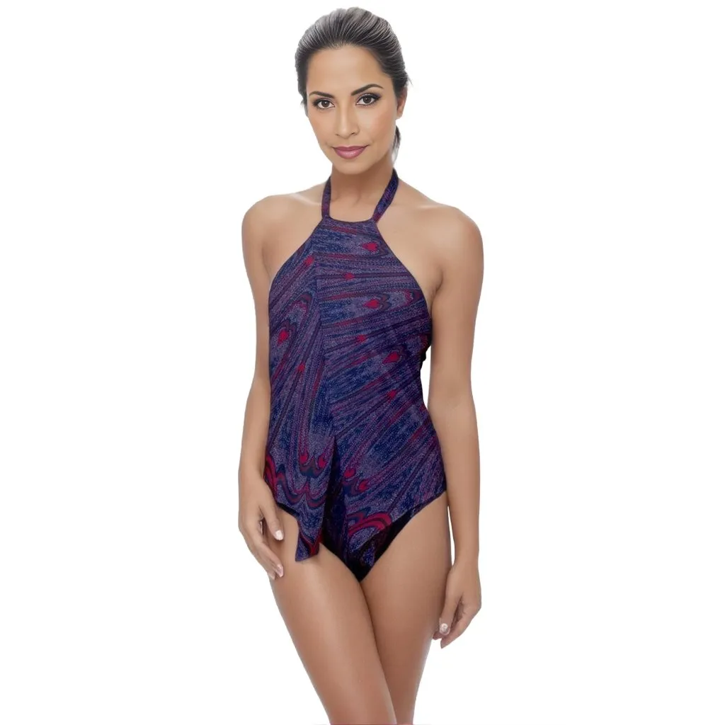 Spangled Go with the Flow One Piece Swimsuit