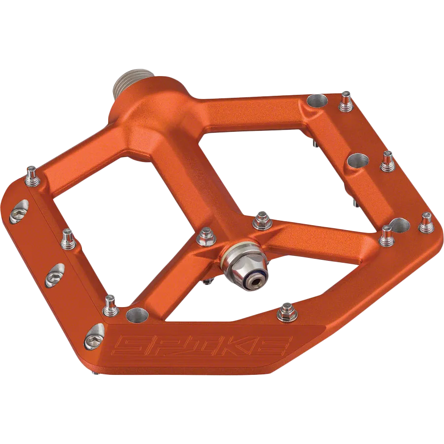 Spike Pedal Pltfrm Alm 9/16" - Orange