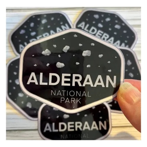 Star Wars: Alderaan National Park - Sticker