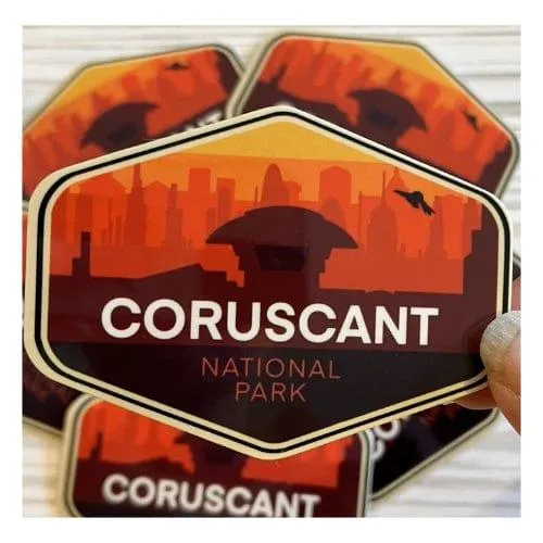 Star Wars: Coruscant National Park - Sticker