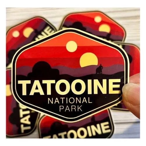 Star Wars: Tatooine National Park - Sticker