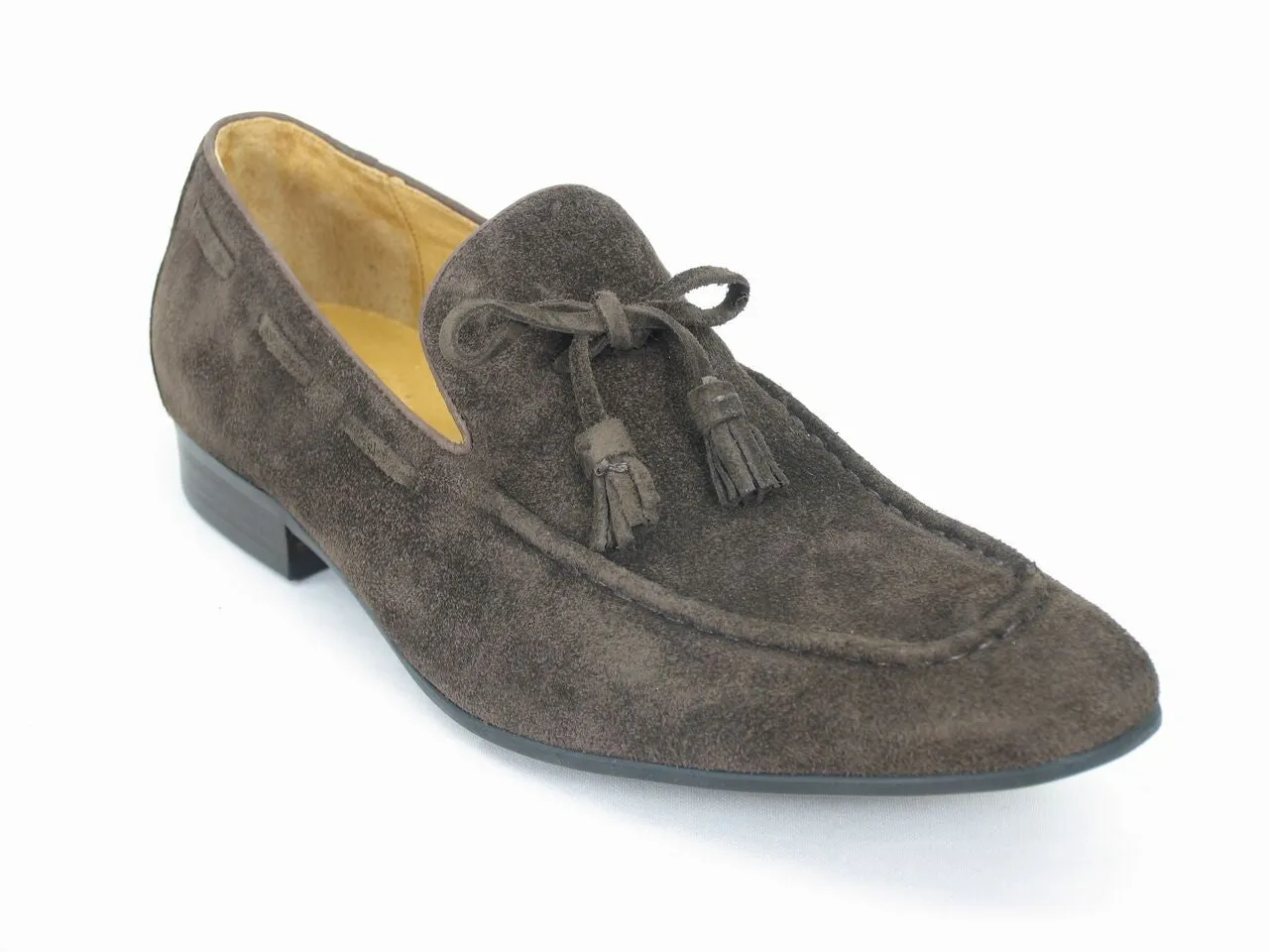 Suede Tassel Loafer