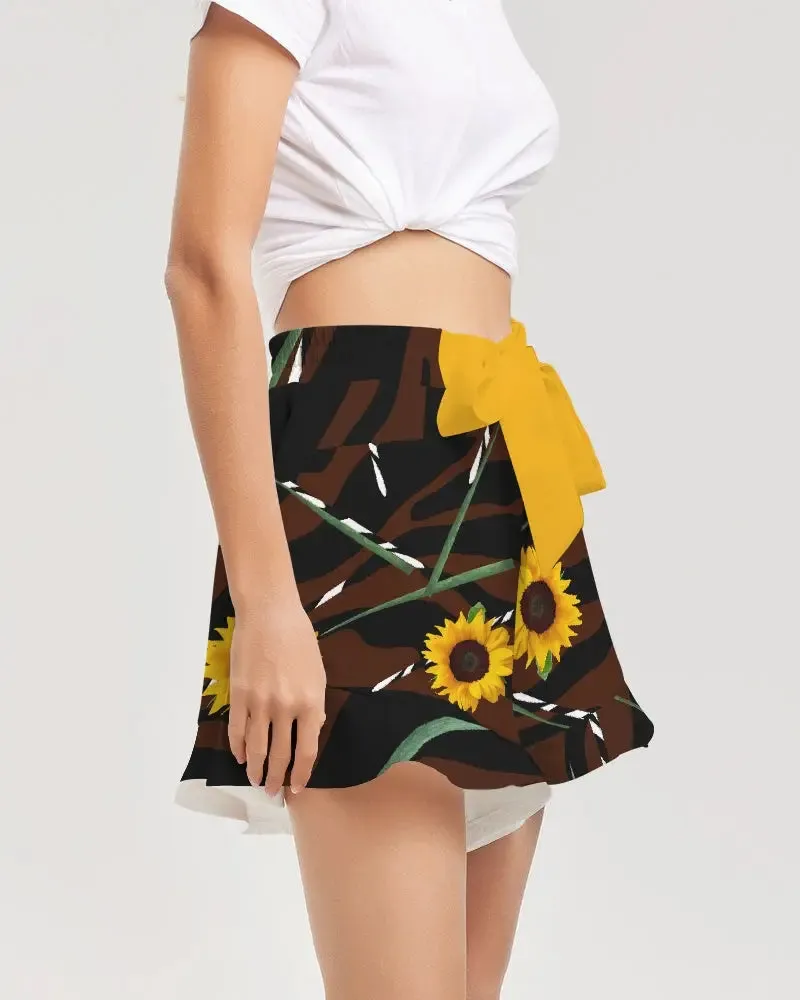 Sunflower Wild Women's Ruffle Shorts