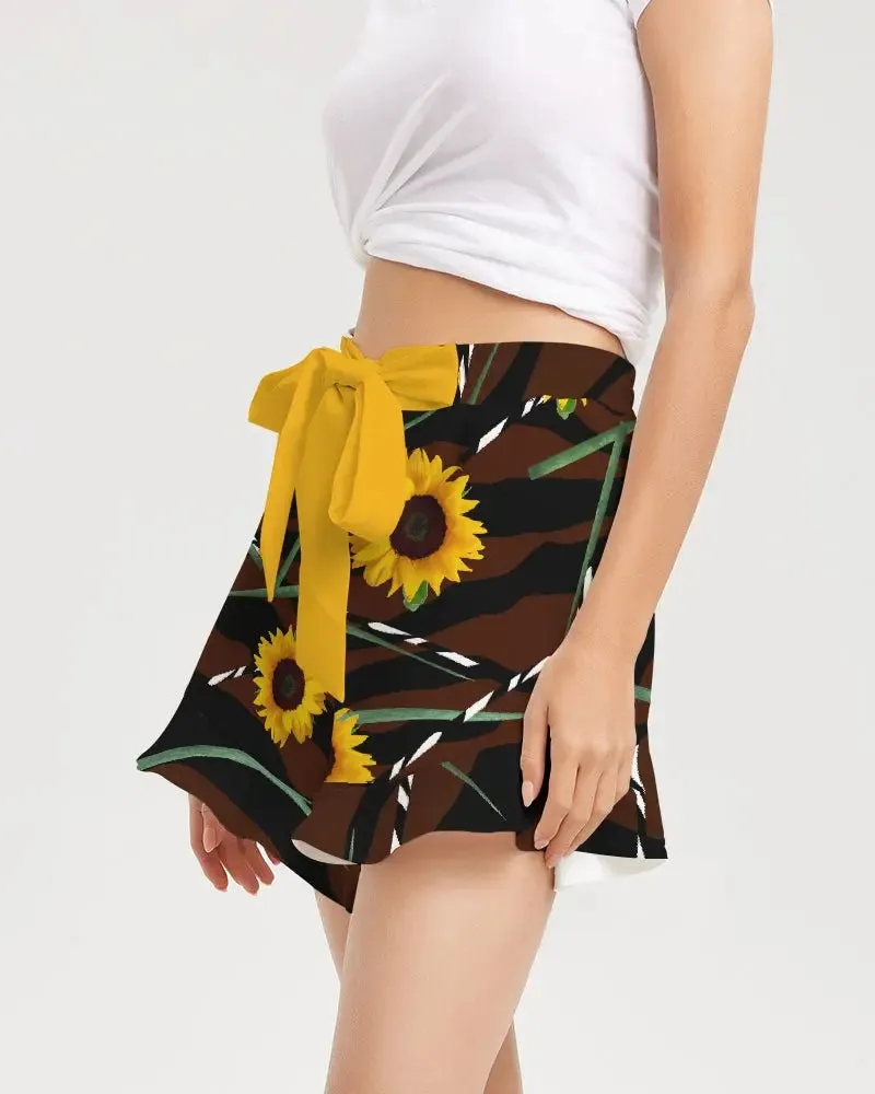 Sunflower Wild Women's Ruffle Shorts