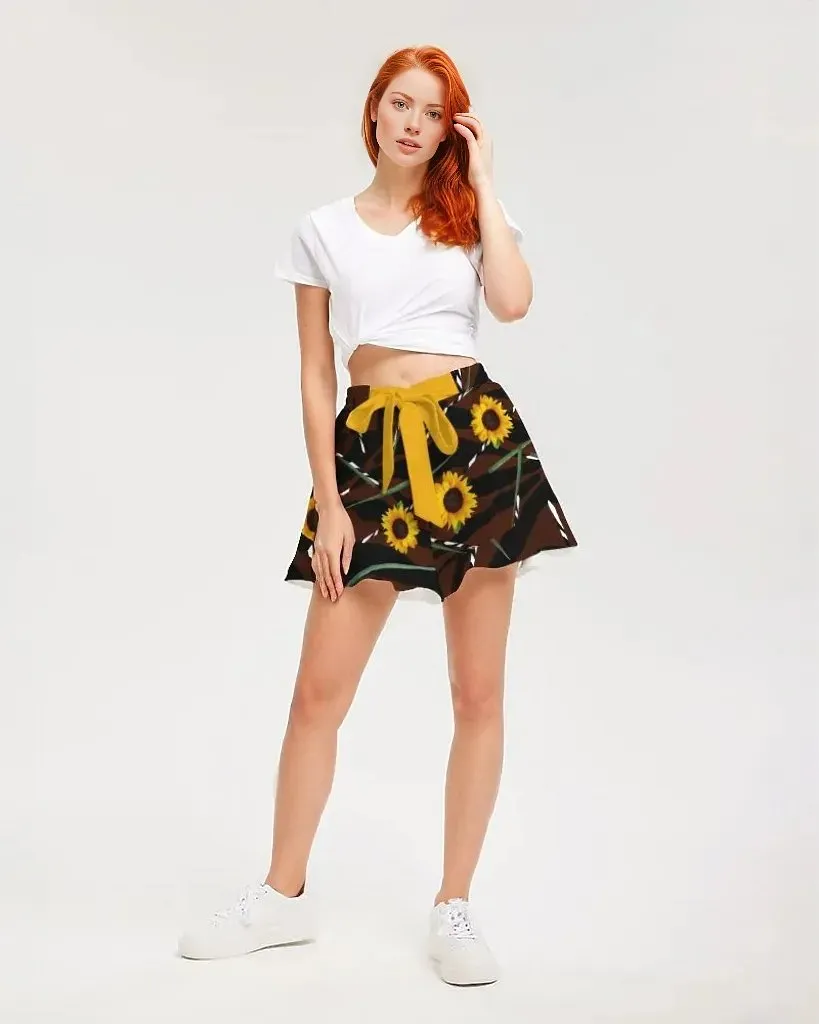 Sunflower Wild Women's Ruffle Shorts