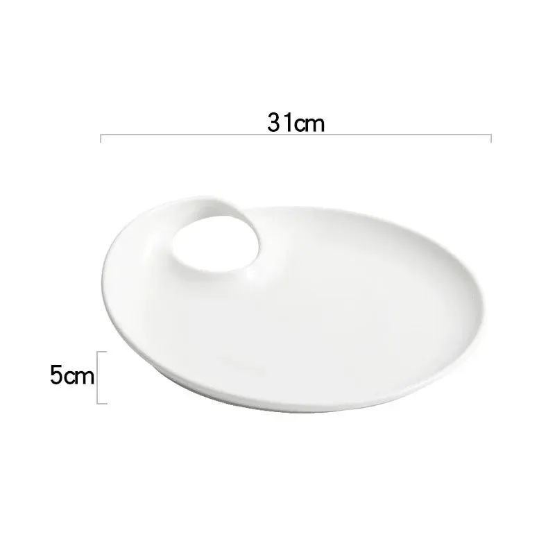 Swirl Symphony Serving Plate