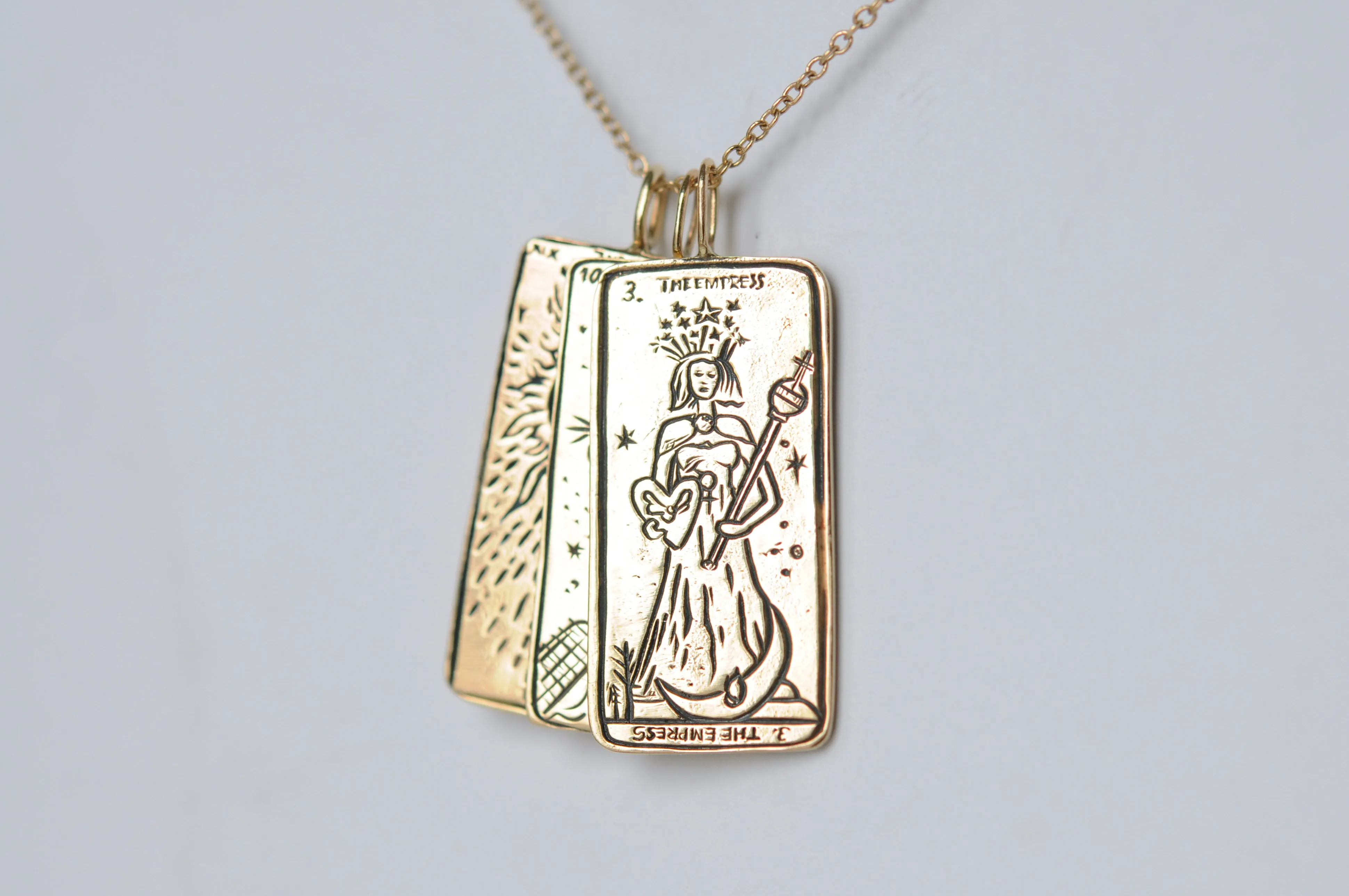 The Empress Tarot Card Necklace