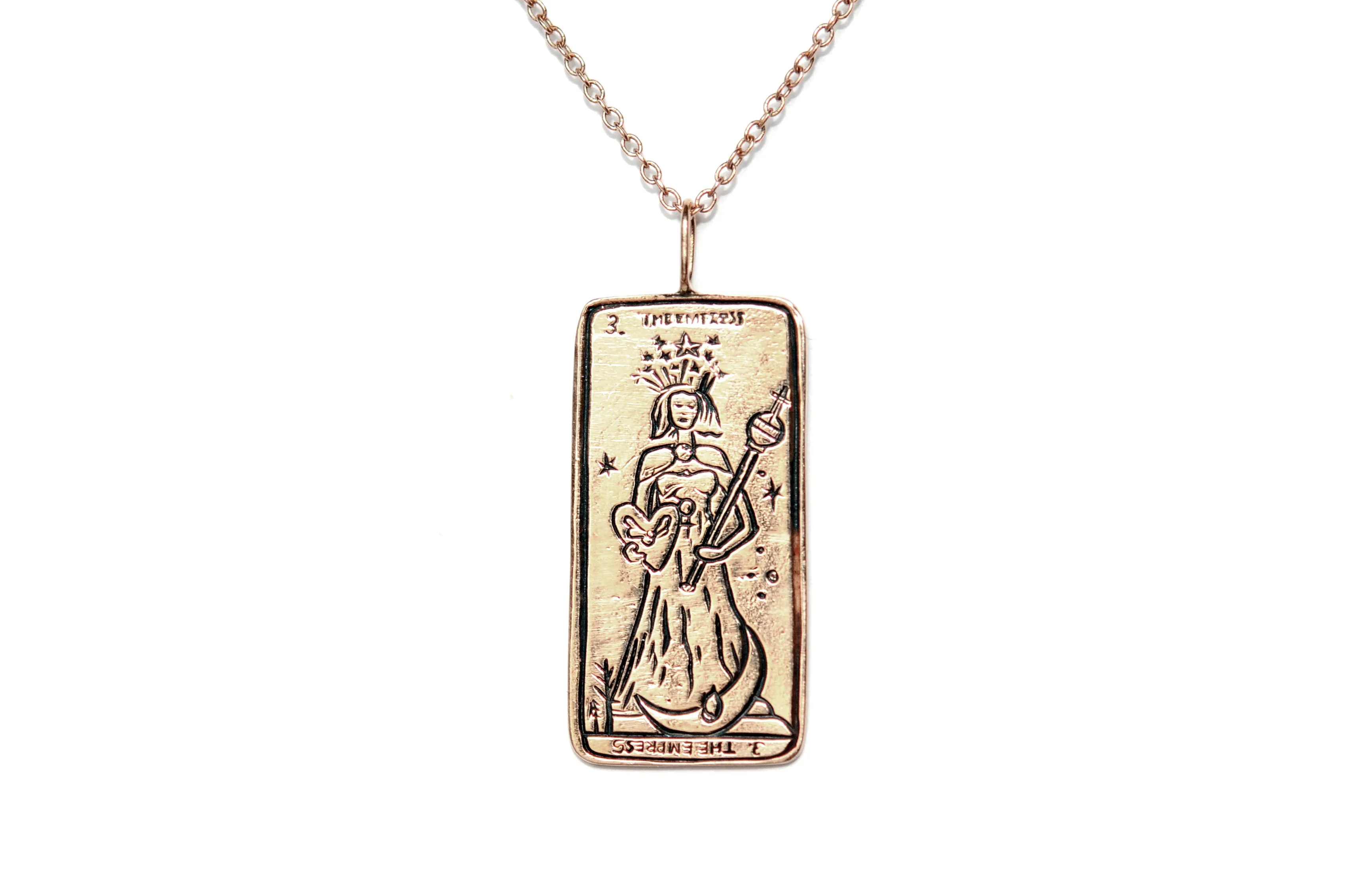 The Empress Tarot Card Necklace