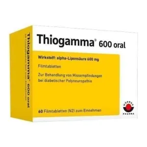 THIOGAMMA 600 oral film-coated tablets 60 pc