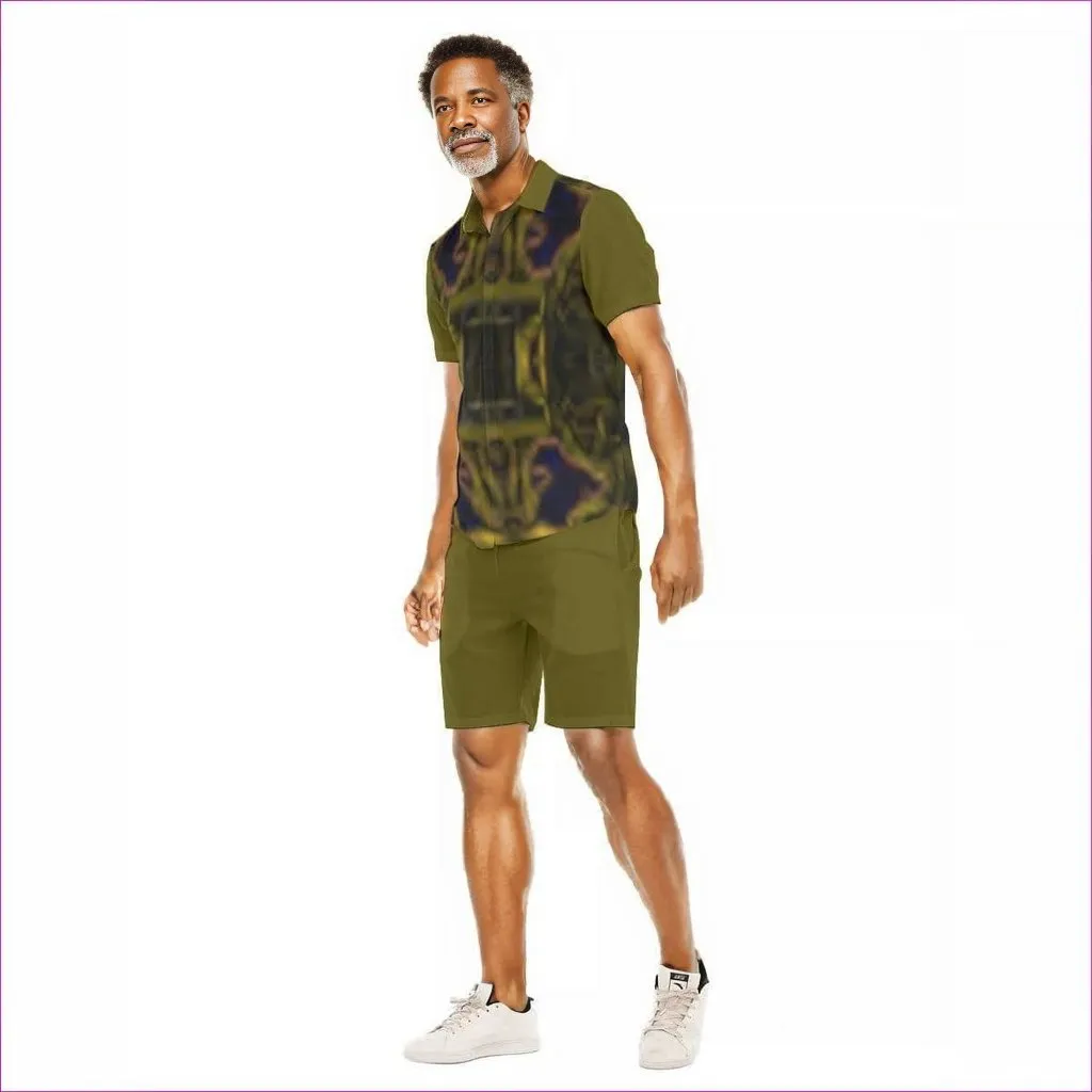 Tribalist Men's Short Sleeve Shirt Set