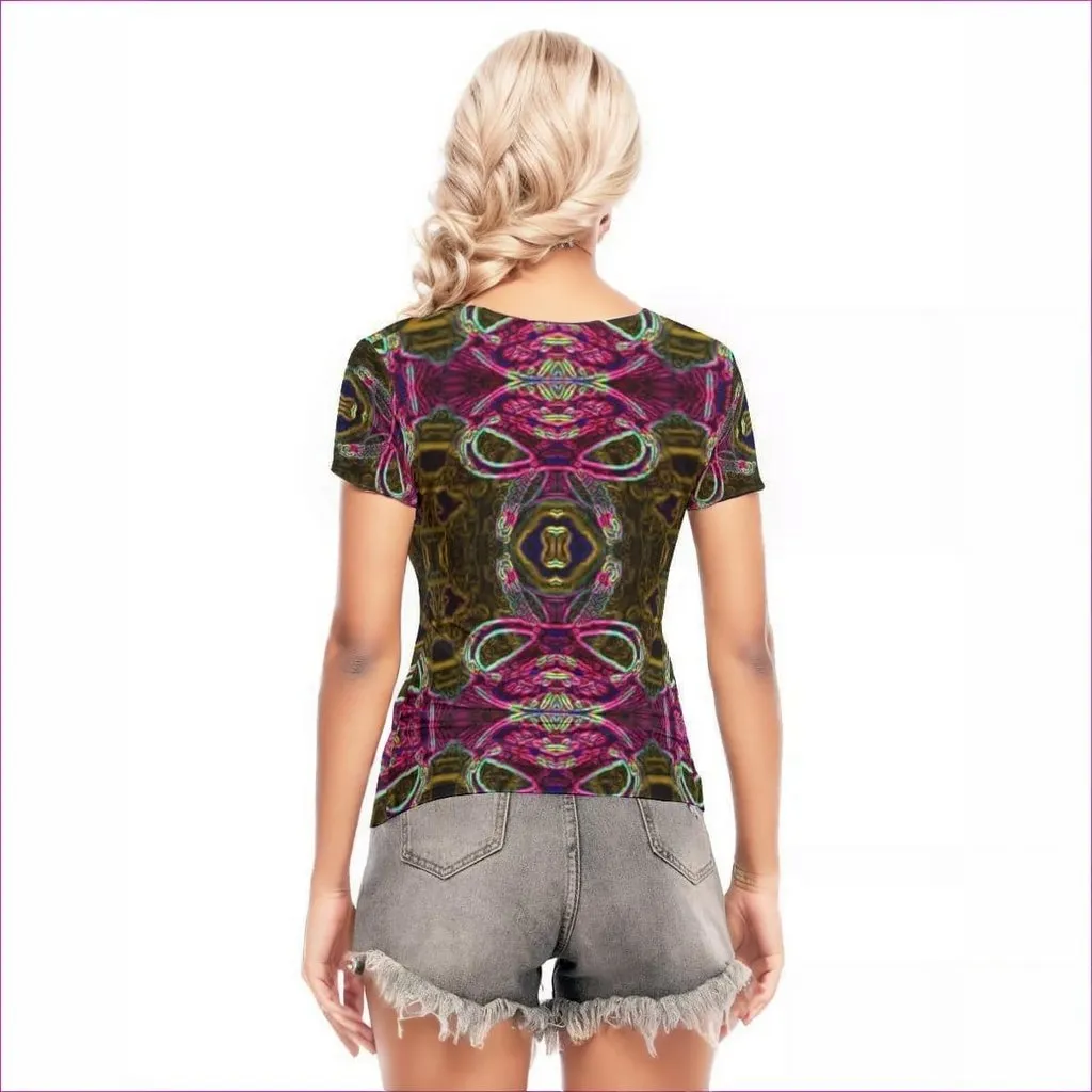 Tribalist Women's Short Sleeve Mesh Tee