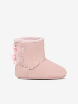 UGG Baby Girls Bailey Bow Boots in Pink