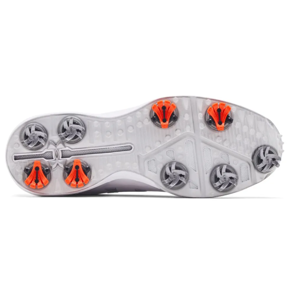 Under Armour HOVR Drive E Spiked Waterproof Shoe - White