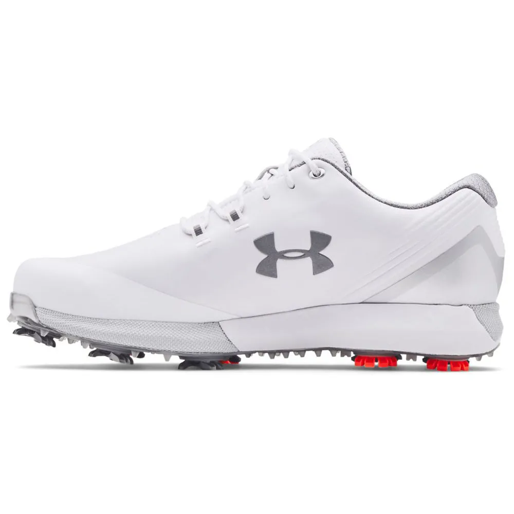 Under Armour HOVR Drive E Spiked Waterproof Shoe - White